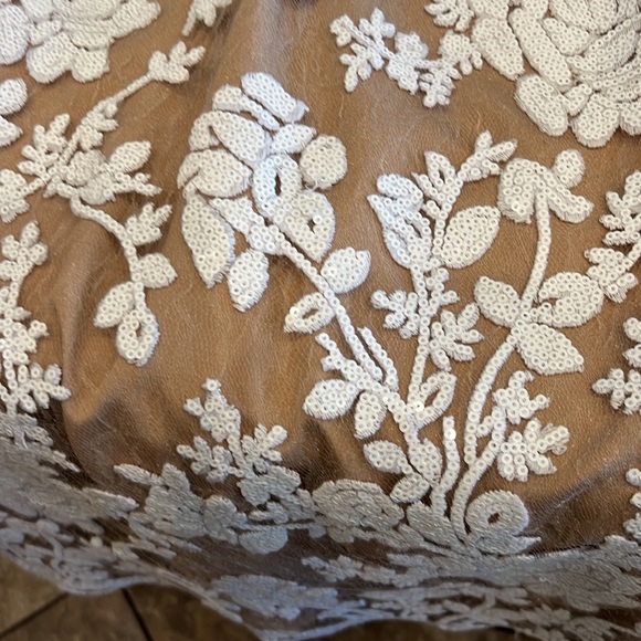 Dress the population lace/sequin dress! Size M - Picture 9 of 12
